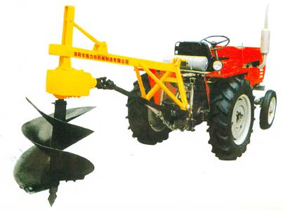 小拖拉機植樹挖坑機 小拖拉機植樹挖坑機