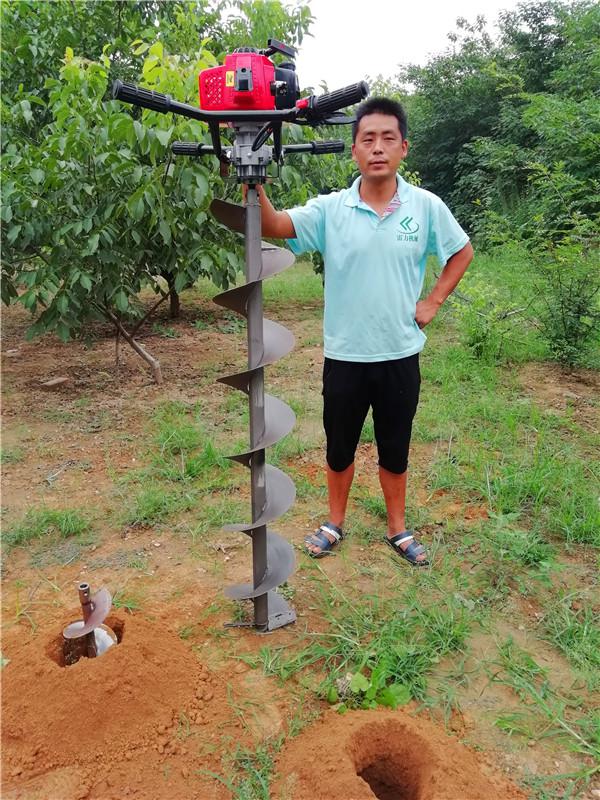 6馬力電線桿挖坑機全新升級 6馬力電線桿挖坑機全新升級