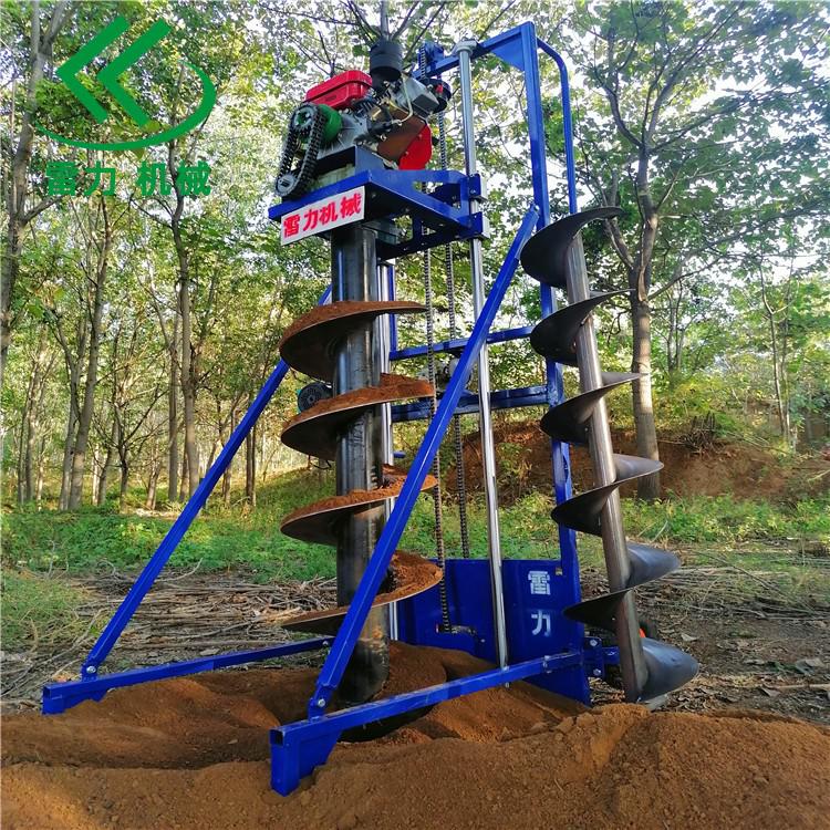 全自動栽桿打洞機挖電線桿洞明顯增效