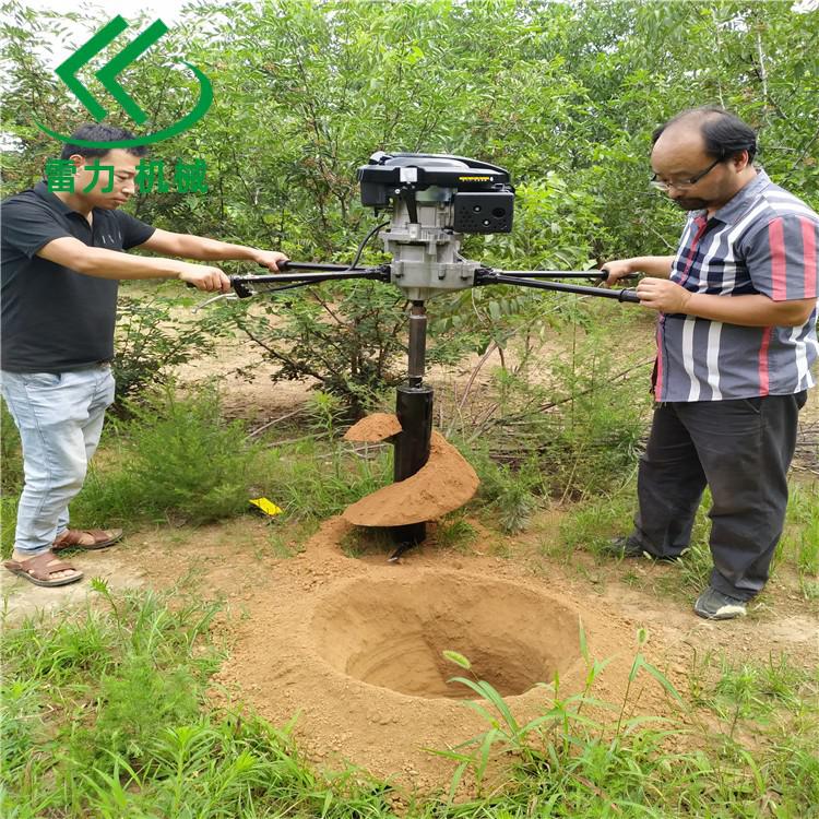 手提式挖坑機改變作業方式