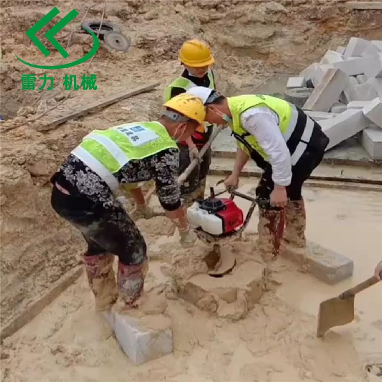 光伏太陽能打樁機(jī)埋管道地下鉆孔